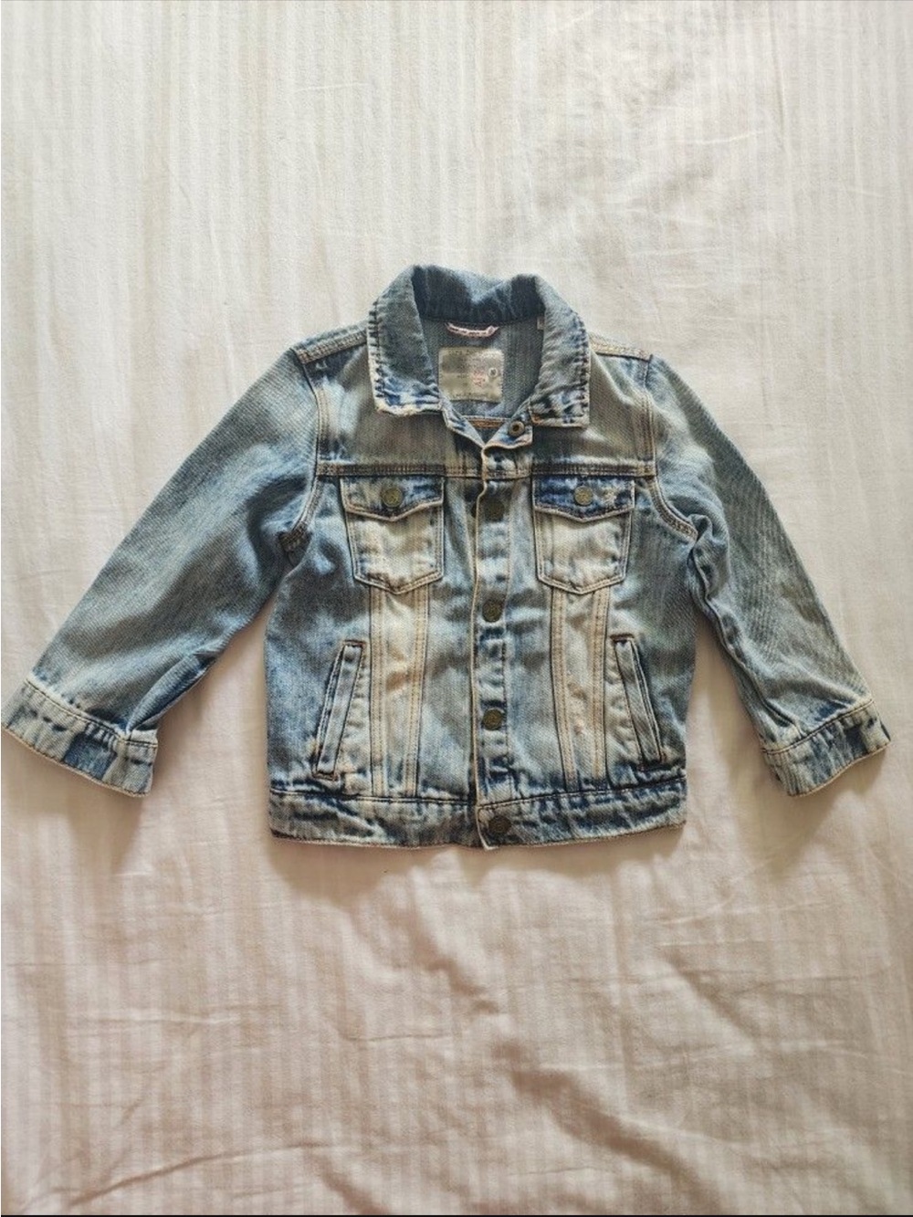 Zara Baby Blue Denim Jacket for Kids 2T